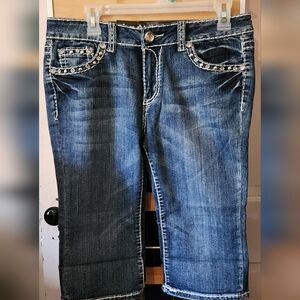 Women's Miss Chic USA Crop Jeans